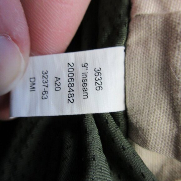 Duluth Trading Swim Trunks Men Large Green Black Pier Genius 9" Board Short 212 - Picture 4 of 15